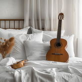 Abbey White Sheet Set & Linen Perfume -BUNDLE