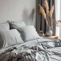 Dolly Silver Sheet Set & Linen Perfume -BUNDLE