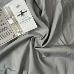 Dolly Silver Luxury Sheets