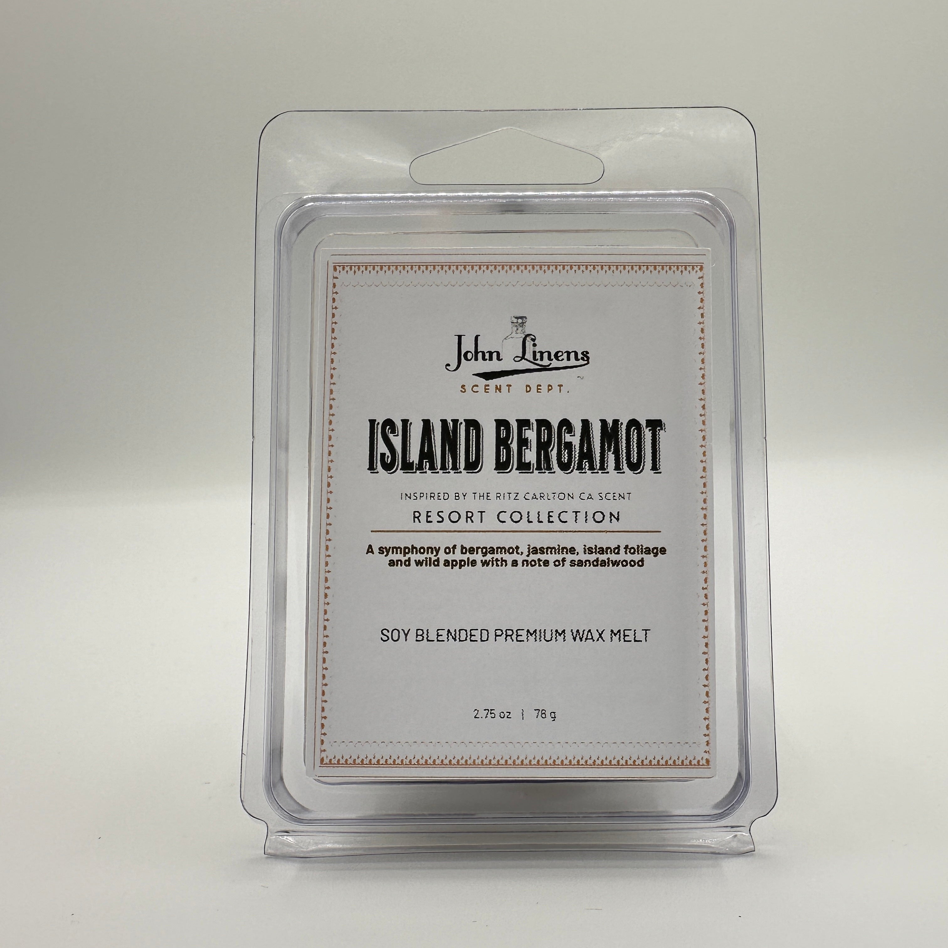 Island Bergamot Wax Melts