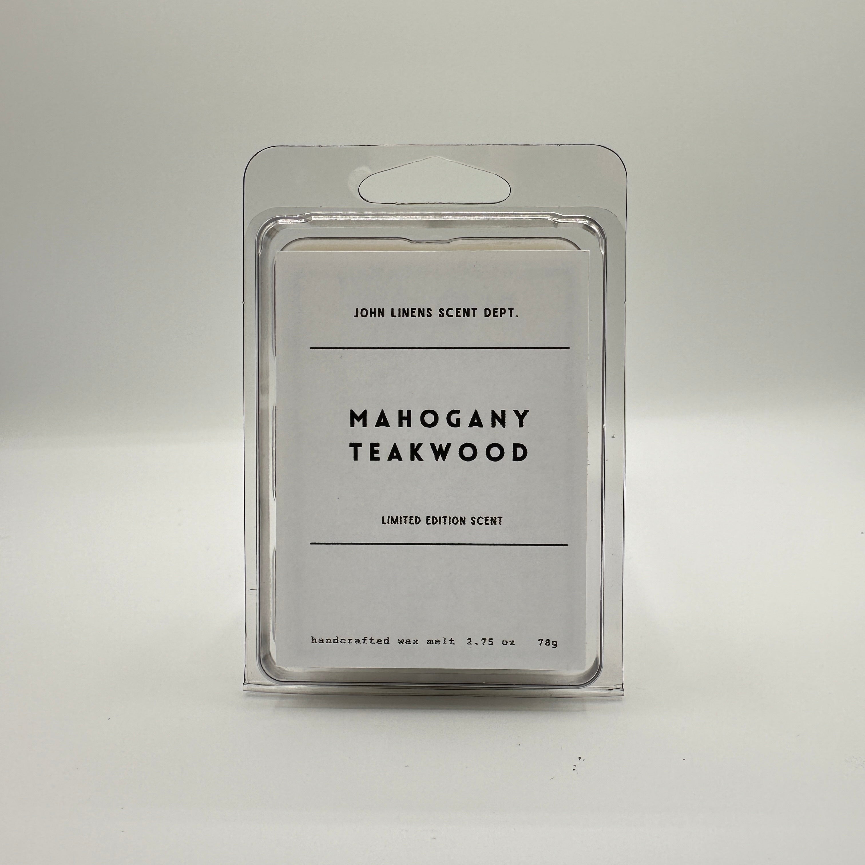 Mahogany Teakwood Wax Melts