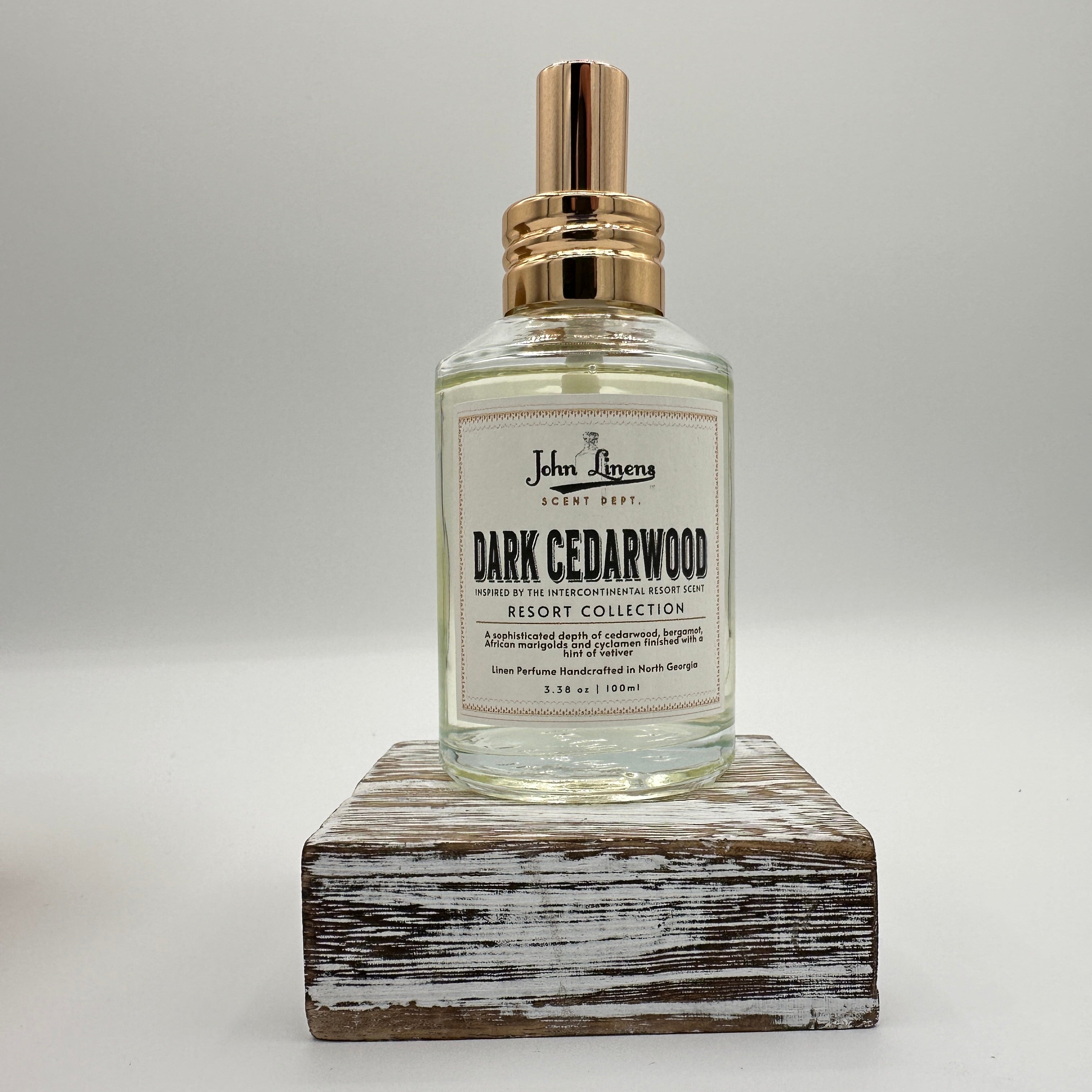 Dark Cedarwood Linen Perfume