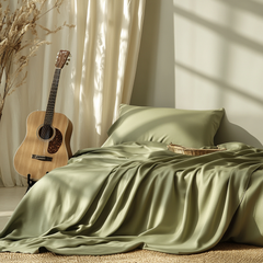 Johnny & June's Pine Sheet Set & Georgia Gardenia Spray Sample -BUNDLE