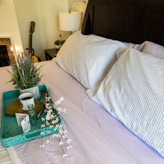 Nina Lilac Sheet Set