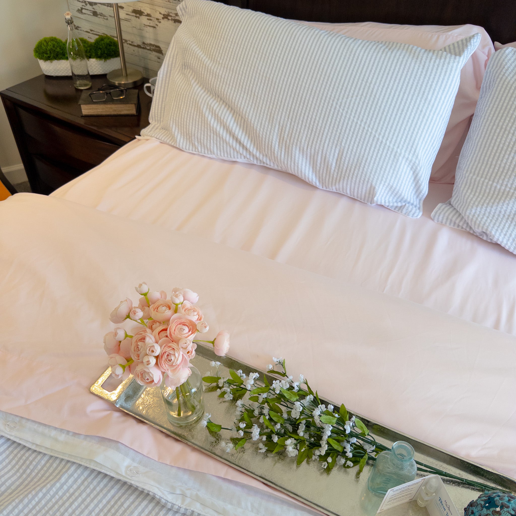 Vera Pink Sheet Set